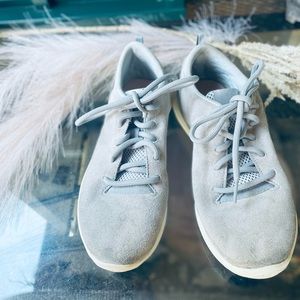 Grey under armor sneakers